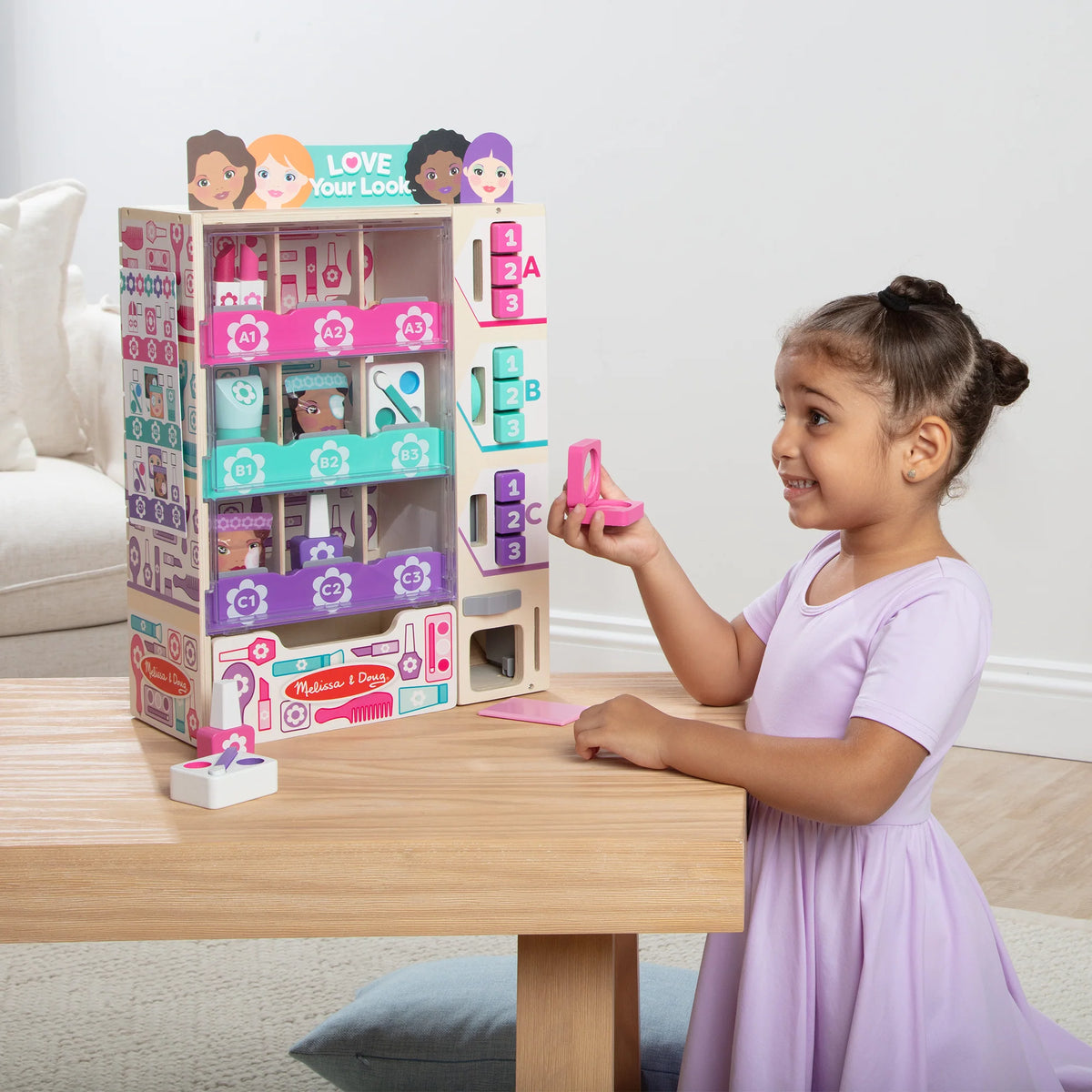 Sort, Stock, Select Beauty Kiosk Play Set