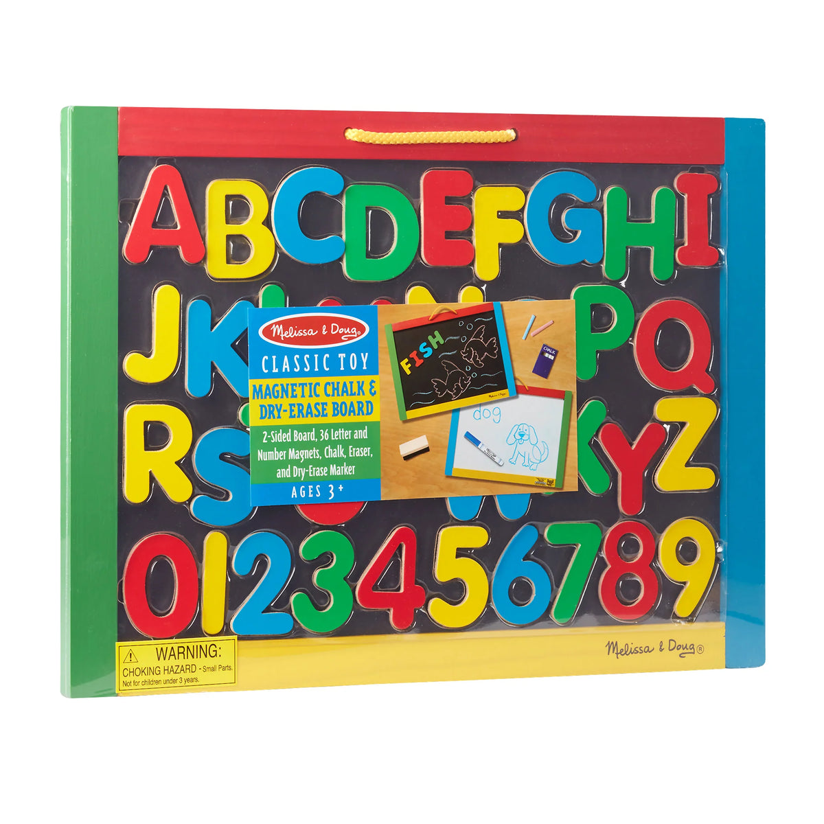 Magnetic Chalkboard & Dry-Erase Board (Uppercase)
