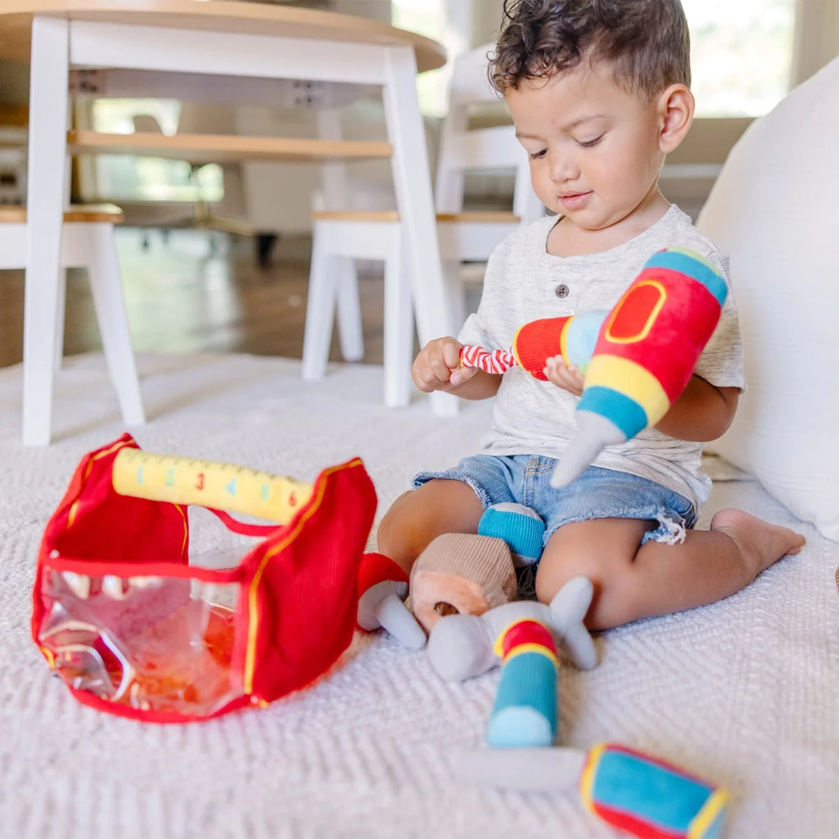 Toolbox Fill and Spill Toddler Toy